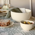 thumbnail image 6 of over&back Coupe Tall Serving Bowl - Stoneware Dishes - All-Occasion Place Settings - 2.1qt - Semi-Matte Ivory, 6 of 7