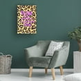 thumbnail image 2 of Trademark Fine Art Sarah Manovski Wild thing typography animal print Canvas Wall Art, 2 of 4