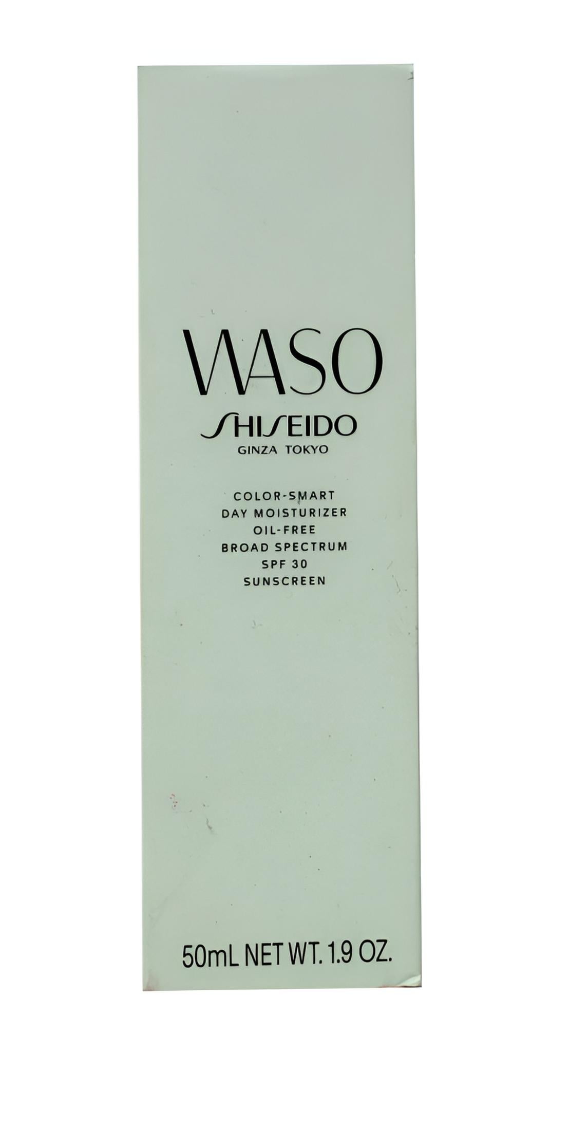 SHISEIDO WASO COLOR- SMART MOISTURIZER 1.7 OZ SHISEIDO/WASO COLOR-SMART DAY MOISTURIZER OIL FREE SPF 30 SUNSCREEN 1.7 OZ