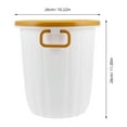 thumbnail image 2 of YSNOOWE Poubelle de Chambre Design Simple Compact Lot de 1 pour Femmes, 2 of 8
