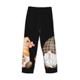 thumbnail image 3 of Lsque Coffee Gnome (2) Print Men's Pajama Pants, Lounge Pant - Comfortable Home Wear,Elastic Waistband, Stylish Design-Large, 3 of 9