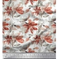 thumbnail image 1 of Soimoi Cotton Cambric Fabric Wild Flower Print Fabric by The Yard 56 Inch Wide, 1 of 1