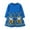 Blue, variant on Youmylove Girls Dress Long Sleeve Cotton Casual Dresses Printed Dress Princess Clothes Child Clothing