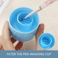 thumbnail image 2 of Hygienic Nails Art Pen Wash Cup With Multi Layer Design Easy Cleaning For Efficient Glittering Removal And Storage, 2 of 9
