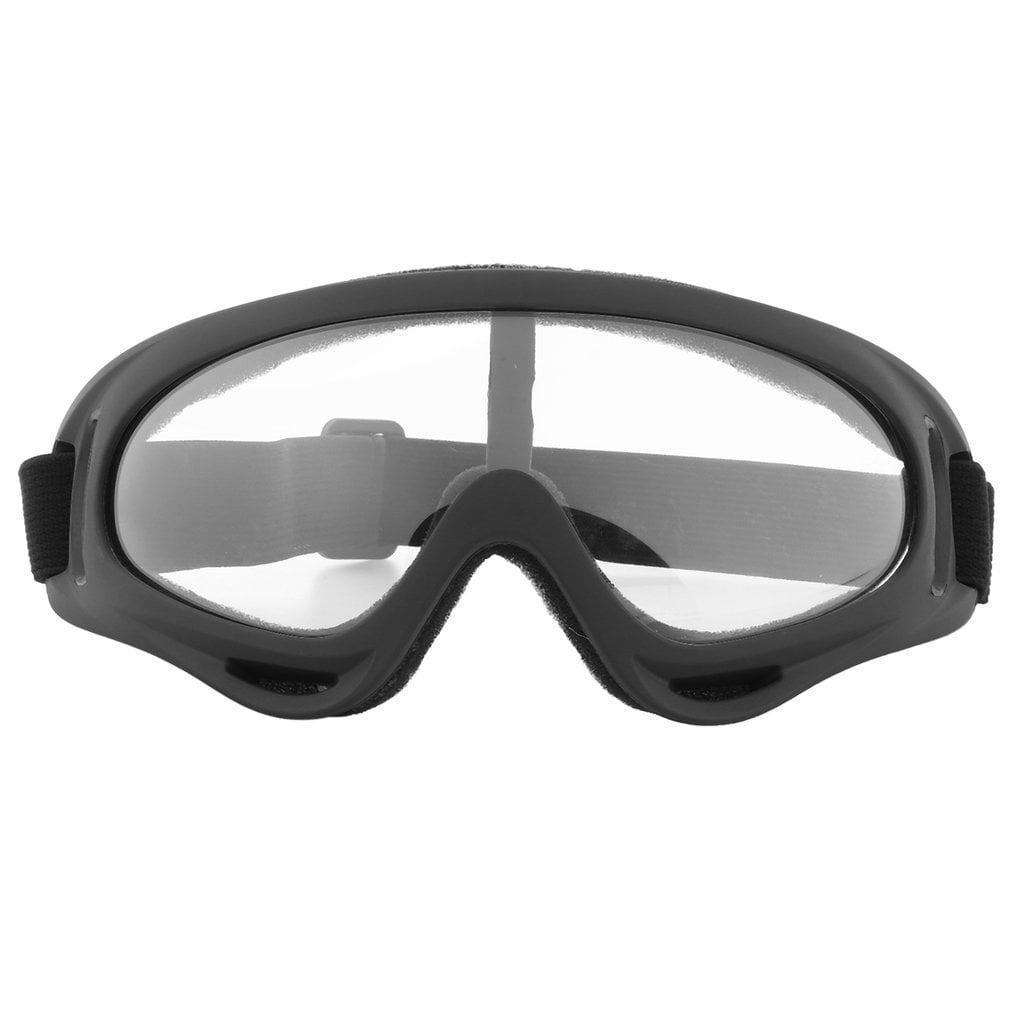 Outdoor Cycling Protective Goggles Windproof Skiing Goggles with Elastic Band by