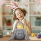 thumbnail image 3 of Fiudx Canasta de Pascua Personalizada, Diseño de Conejito Suave, Asa Personalizable, Perfecta para Huevos y Dulces, Bolsa Multiusos, Regalo para Adolescentes, Decoración de Pascua, Tamaño Grande, 3 of 5