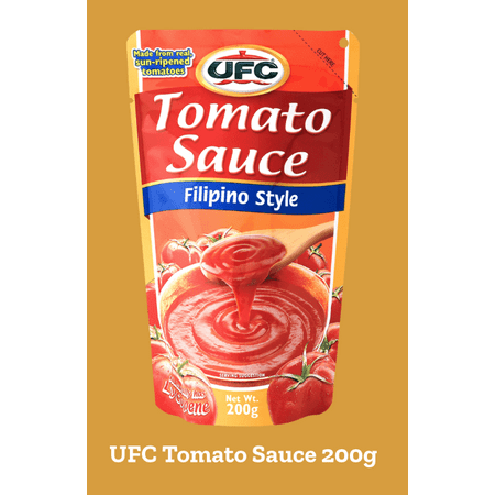 UFC Brand Filipino Style Tomato Sauce (4 Bags) 200 grams each