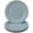 Mint, variant on Vintage Design Disposable Salad Plates For Party (10 Pc) Heavy Duty Disposable Dinner Set 9” , Fine Dining Plastic Dishes For Elegant China Look, Great for Upscale Wedding, Dining & Serving - Blush
