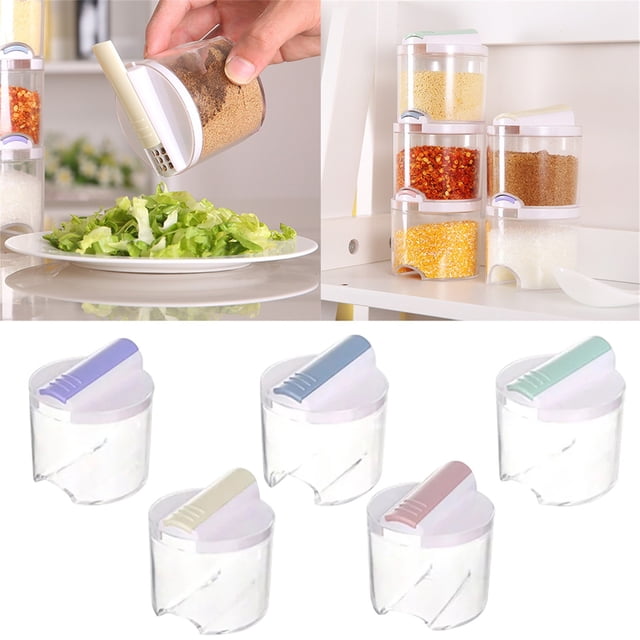 Cqxid Seasoning Box Under $10 Kitchen Supplies Seasoning Can Creative Seasoning Bottle Seasoning Box Seasoning Can Set 5 In 1