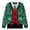 Emerald, variant on Interactive Ugly Christmas Sweaters for Holiday Fun Tacky Unisex Design, Perfect Snug Fit Breathable (Emerald, XX-Large)