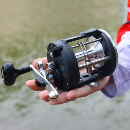 LOPNGLS Experience the ultimate journey of excellence with the durable and high-performance metal coil trolling drum reel molinete. Embark on an unbeatable adventure of bass freshwater fi