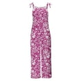 thumbnail image 5 of Combinaison Sans Manches Imprimée pour la Fête de l'Indépendance pour Femmes, Polyester Décontracté à Deux Poches, Longueur Régulière, Bleu, pour Sorties et Fêtes d'Été, 5 of 5