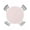 Pink, variant on Brown White Striped Table Cloth, Round Fitted Tablecloths with Elastic Edge, Farmhouse Geometric Horizontal Lines Stripes Wipeable Waterproof Table Cover for Kitchen Wedding 45-54 Inches