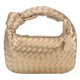thumbnail image 1 of Bolso Tejido Bolso Anudado Cuerno Bolso Axila Bolso Mano (oro), 1 of 6