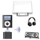 thumbnail image 5 of Adaptador Dongle de Audio Hifi, transmisor inalámbrico Bluetooth Compatible con Ipod Classic/touch, negro oso de fresa Electrónica, 5 of 5