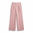 thumbnail image 5 of Aimik Women's High Waist Pleated Wide Leg Pants Straight Leg Dress Trousers Fashion Work Office Business Pant with Pockets, 5 of 5