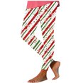 thumbnail image 2 of Jjayotai Clearance Funny Christmas Leggings for Women, Comfy High Waisted Xmas Print Tights, Full Length Soft Workout Yoga Pants Multicolor XL, 2 of 5