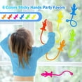 thumbnail image 4 of 36 regalos de fiesta para niños Sticky Hands Genuvi con forma de lagarto, 4 of 7