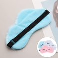 thumbnail image 3 of 3 Piezas de Máscara de Ojos de Peluche Chao para Niños Blanco Rosa Azul, 3 of 5