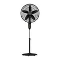 Pelonis 18" 5Speed High Velocity 5 Blade Pedestal Fan, PSFS18R5BB, New