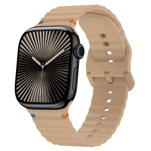Correa Sport de Silicona Para Apple Watch, Compatible con Todas Las Series: 1,2,3,4,5,6,7,8,9,10,SE,ULTRA