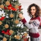 thumbnail image 5 of Adornos navideños, bolas de terciopelo, 6 unidades de 2,36 pulgadas para árbol de Navidad, baby shower, primera Navidad, fiesta de cumpleaños, bolas de terciopelo flocado., 5 of 6
