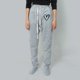 thumbnail image 3 of Gibobby Pantalones de vestir casuales para mujer, cómodos pantalones de pijama con pierna recta, pantalones de yoga con cordón, transpirables, pantalones de pijama con bloques（Gris， XL), 3 of 5