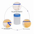 thumbnail image 2 of STARLIGHT- Carpet-Floor-Window Protector Easy Mask Tape & Drape Pre-Masking Film Protection, 2 of 6