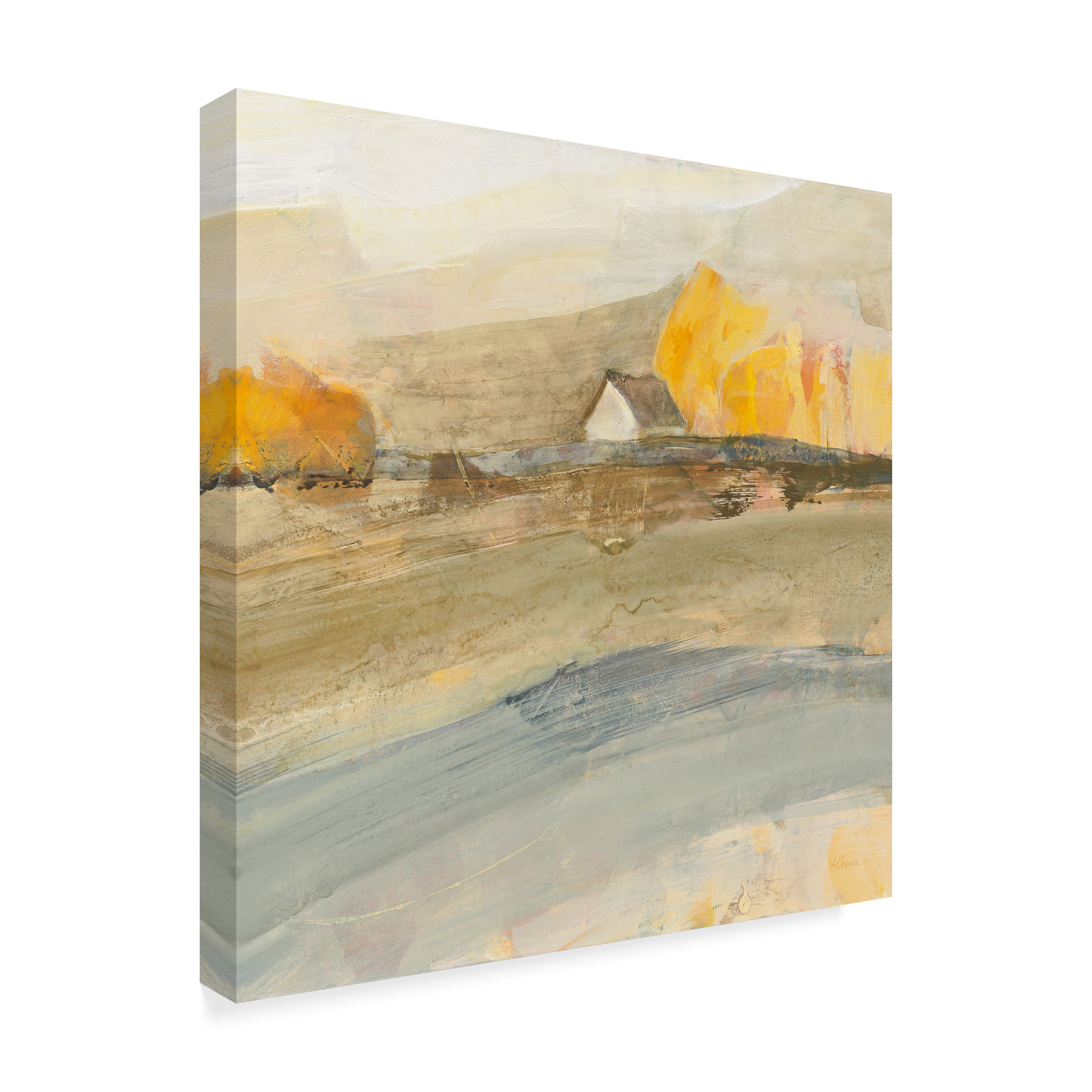 Trademark Fine Art 'Coming Home Neutral Crop' Canvas Art by Albena Hristova