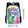 Inside Out Backpack For Kids Back To School Lightweight Cute Schoolbag 