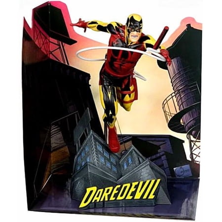 McFarlane Marvel Platinum Edition Daredevil Posed Figure with Scene (Daredevil #600 Chase)
