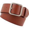 thumbnail image 2 of HUGFEGWE Ceinture en Cuir PU pour Femmes Réglable Lignes de Couture Fines Mode Décontractée Boucle à Ardillon pour Pantalon Robe CJB91-76329, 2 of 5