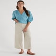 thumbnail image 2 of CHOK Women‘s Cropped Wide Leg Pants  Inseam 24”  Sizes 2-20, 2 of 5
