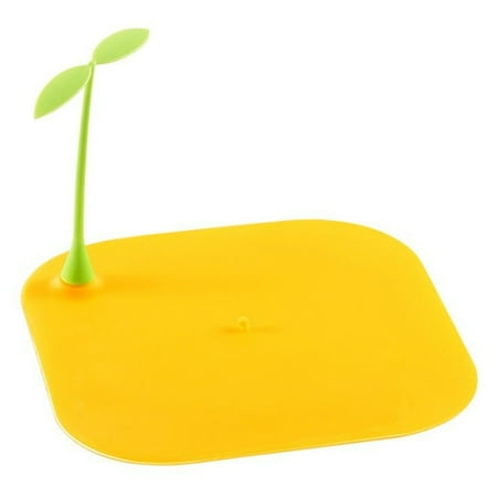 

Umitay 6-inch Cute Sprouts Floor Drains Cover Bathtub Stopper Cover Silicone Floor Drains Cover