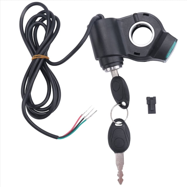 Scooter EléCtrico Cerradura de Encendido Llave Cilindro Interruptor Arranque Accesorios Repuesto para