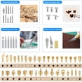 thumbnail image 6 of IVSUN 116Pcs Wood Burning Kit with Case for Beginners Adults - Craft Set Soldering Pyrography Art Pen Tips, Adjustable Temperature 220~480℃ for Embossing/Carving/Soldering & Pyrography, 6 of 6