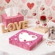 thumbnail image 4 of 14 de febrero Fiesta romántica festiva con temática de corazón brillante Vajilla desechable Platos de papel desechables de 7 y 9 pulgadas Vasos de papel Pañuelos Juego de platos de papel con temática, 4 of 6