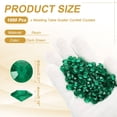 thumbnail image 2 of Uxcell 1000 Pcs Wedding Table Scatter Confetti Fake Crystals, Acrylic Diamonds Rhinestones Vase Fillers Gems for Crafts, Table Centerpiece Decor, Bridal Shower Party (Dark Green, 8mm), 2 of 6