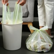 Heavy-Duty Drawstring Trash Bags for Kitchen, Bathroom & Car | Leakproof & Tear-Resistant Small Garbage Bags for Household & Office Use
