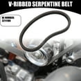 thumbnail image 2 of Unique Bargains V-Ribbed Serpentine Belt No.3211180 for Polaris for Ranger 900 XP/XP4 2013-2020 Rubber Black, 2 of 6