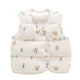 thumbnail image 5 of Esaierr Newborn Boys Girls Warm Puffer Vest for Baby 3M-4Y Lightweight Winter Sleeveless Jacket Infant Toddler Warm Liner Down Waistcoat Coats, 5 of 6