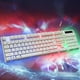thumbnail image 4 of Combo de Teclado mecánico y Ratón retroiluminados Hugo blanco para PC Gamer, 4 of 10