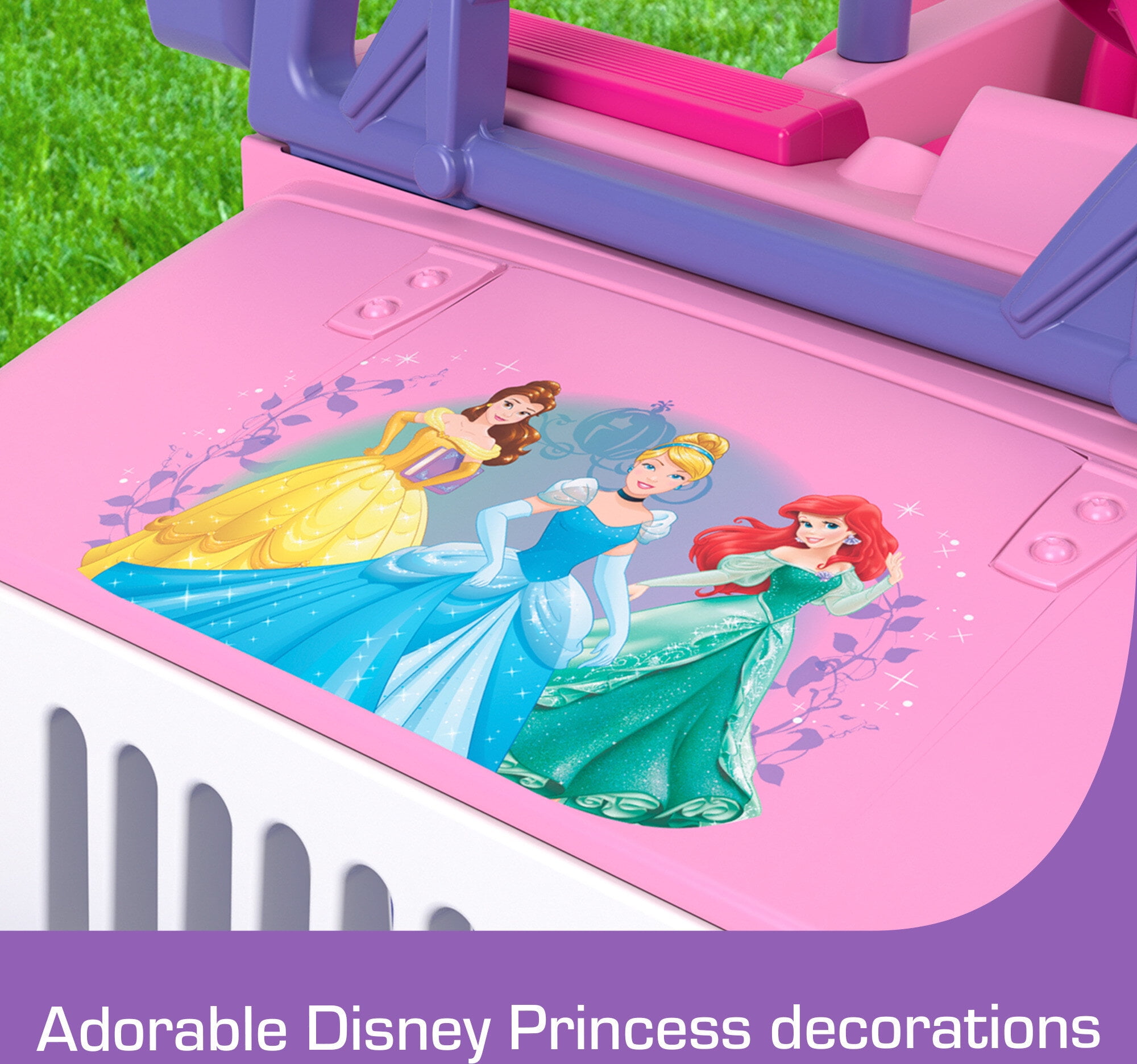 12V Power Wheels Disney Princess Jeep Wrangler Battery Powered