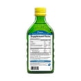 thumbnail image 3 of Carlson Wild Norwegian Cod Liver Oil + Vitamin A & D3 Liquid, 1100 mg Omega-3, Lemon, 8.4 Fl Oz., 3 of 4