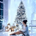 thumbnail image 3 of SUMMIT  100 LED Connectable Globe String Lights Indoor, 33 ft White String Lights Plug in with Remote, 8 Modes White Christmas Fairy Lights for Bedroom Room Wedding Party Classoom Decor, 3 of 16