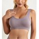 thumbnail image 2 of Sujetador deportivo sin aros con espalda cruzada para mujer - Tejido transpirable que absorbe el sudor, tirantes ajustables, tallas M-XL con medidas de contorno de pecho y bajo pecho, 2 of 3