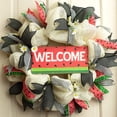 thumbnail image 3 of Hanging Wooden Watermelon Welcome Sign - 12" x 6", Pink, Green, Summer Camp, Spring, 4th of July, Daycare, 3 of 3