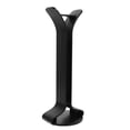 thumbnail image 1 of OUNONA 1Pc ABS Headset Stand for Computer Headset Black Rectangular Shape Tabletop Use, 1 of 8