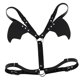 thumbnail image 3 of Arnés de pecho murciélago Sunnimix Cinturón de cintura negro 66-100 cm, 3 of 8