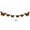 B, variant on Yangka Halloween Garland Bat Wooden Beads Felt Ball Banner, Black Orange White Hanging Decor For Fireplace Mantel Door Window Party Decoration